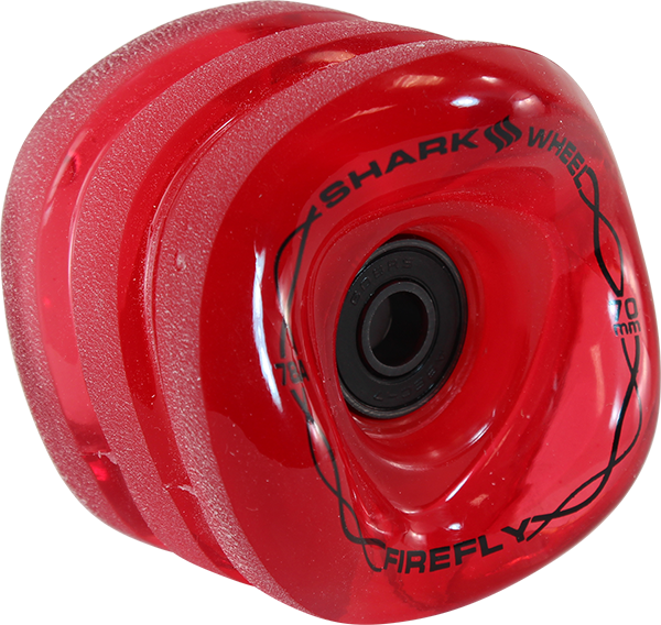 SHARK FIREFLY ILLUMINATED 70MM 78A TRANS.RED