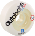 AUTOBAHN DUAL DURO ULTRA 53mm 100a WHT/CLR *sale*