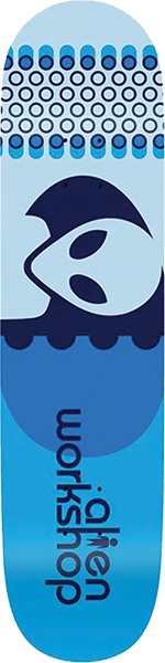 ALIEN WORKSHOP PILLS DECK-8.75 BLUE DIPPED