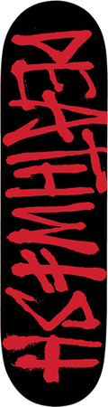 DEATHWISH DEATHSPRAY DECK-8.25 BLK/RED
