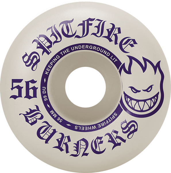 SPITFIRE BURNERS 56MM 99A WHT/PUR