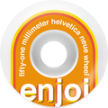ENJOI HELVETICA 51mm WHT/ORG *sale*