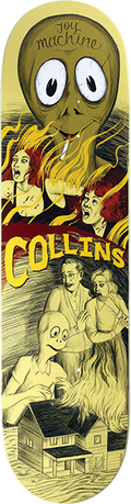 TOY MACHINE COLLINS HORROR SHOW DECK-8.13