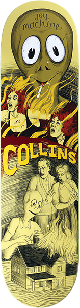 TOY MACHINE COLLINS HORROR SHOW DECK-8.13