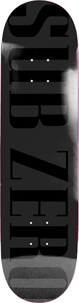 SUB ZERO REAL LIFE EX7 DECK-8.5 BLACK