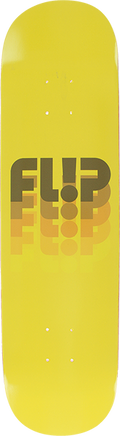 FLIP ODYSSEY FADE FULLNOSE DECK-8.0 YELLOW *sale*