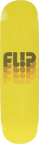 FLIP ODYSSEY FADE FULLNOSE DECK-8.0 YELLOW *sale*