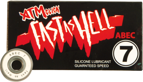 ATM FAST AS HELL ABEC-7 BEARING SET ppp