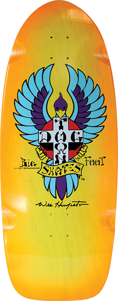 DT BIG FOOT 70S RIDER 11.8 X30.546 YEL/ORG SPRAY
