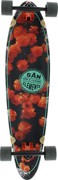 SAN CLEMENTE ORANGE BLOSSOM SQUASHTAIL 36" ppp