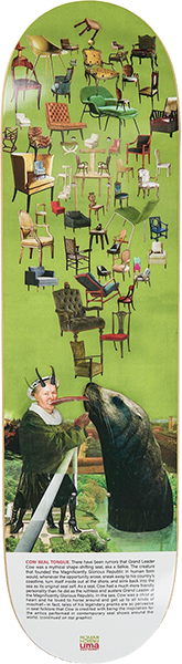 UMAVERSE ROMAN COW SEAL TONGUE DECK-8.38 *sale*