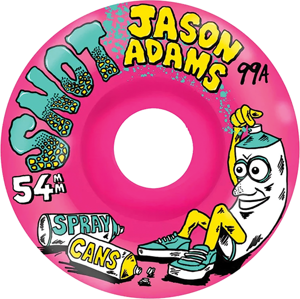 SNOT ADAMS SPRAY CANS 54MM 99A PINK