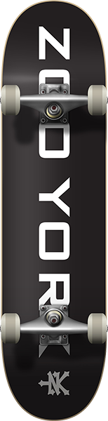 ZOO YORK OG 95 LOGO BLOCK COMPLETE-8.0 BLK/WHT ppp