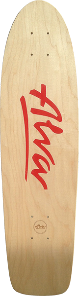 ALVA 1977 OG RED DECK- 8.125 x 30 w/GRIP