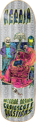 HEROIN QUESTIONS HELLSCAPE HOLO DECK-10X32.25