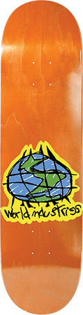 WORLD INDUSTRIES SCRIBBLE EX7 DECK-8.5 ORANGE