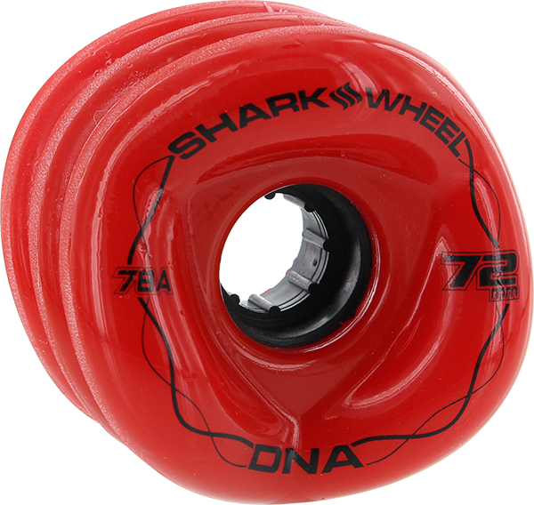 SHARK WHEEL DNA 72mm 78a LAVA RED