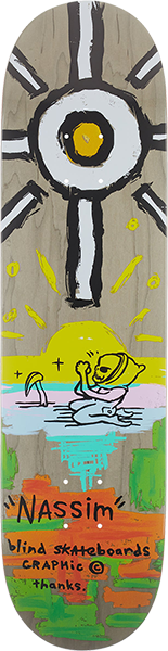 BLIND NASSIM REAPER PRAY DECK-8.0 BLU/NAT s.sapR7