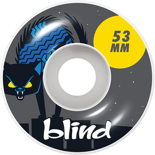BLIND NINE LIVES 53mm WHT/GREY ppp
