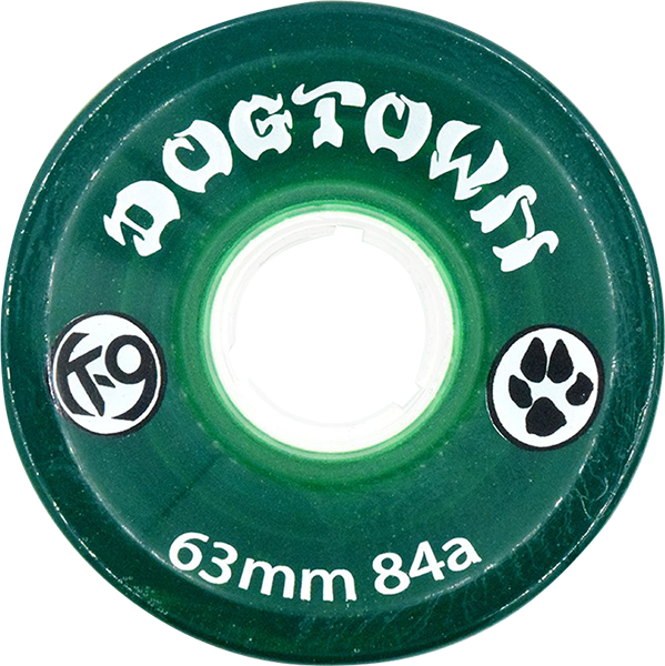 DOGTOWN K-9 CRUISER 63mm 84a CLEAR GREEN