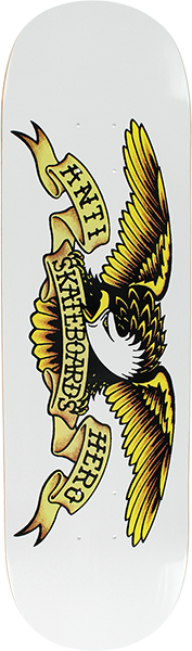 ANTI HERO CLASSIC EAGLE DECK-8.75 WHITE