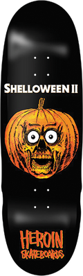 HEROIN SHELLOWEEN 2 EGG DECK-10.1X32 BLK DIPPED