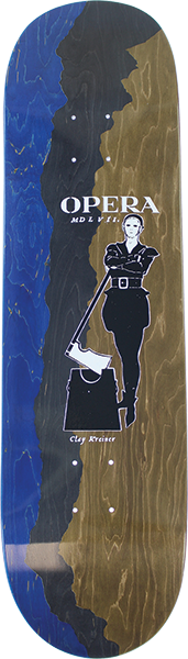 OPERA KREINER CUTTER EX7 DECK-8.5 BLUE/GREY/BLACK