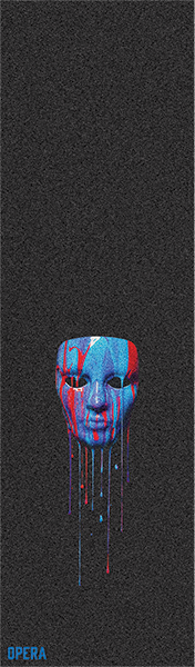 OPERA MASK MELT GRIP SHEET 10x33 BLACK/BLU/RED