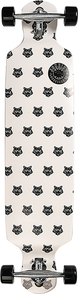 JOYRIDE TIGER PATTERN DT COMPLETE-39" WHT/BLK ppp