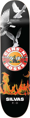 PRIMITIVE SILVAS GN'R NEXT DOOR DECK-8.38 BLK