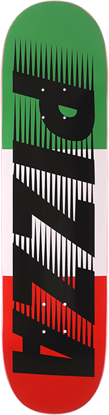 PIZZA SPEEDY DECK-8.0 GRN/WHT/RED W/BLK sale