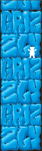 GRIZZLY 1-SHEET INFLATABLE BLUE