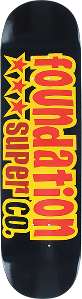 FOUNDATION 3 STAR DECK-8.13 BLACK