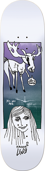 KROOKED UNA DEBATE DECK-8.25 TF