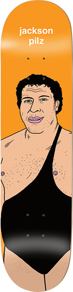 ENJOI PILZ BODY SLAM DECK-8.25 r7 ORANGE *sale*