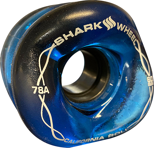 SHARK WHEEL CALIFORNIA ROLL 60mm78a TRANS.SAPPHIRE