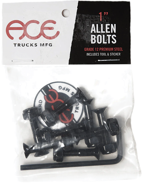 ACE 1" ALLEN HARDWARE SET BLACK