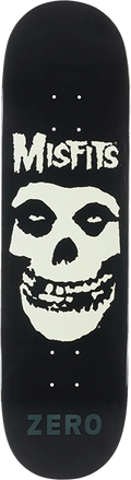 ZERO MISFITS FIEND SKULL DECK-8.5 GITD DIPPED