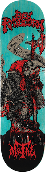 METAL RAYBOURN RED CAPS DECK-8.6