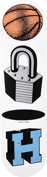 QUASI HENRY LOCKED Q23 DECK-8.12 WHITE DIP