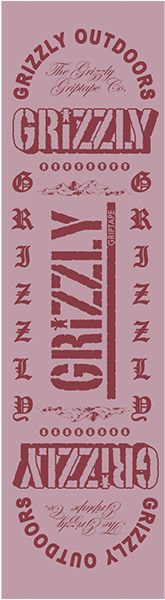 GRIZZLY 1-SHEET LEGACY PINK