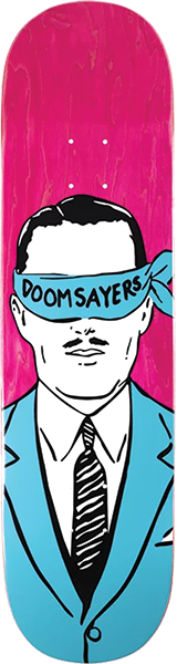 DOOM SAYERS CORPO GUY DECK-8.3 BLUE/ASST.STAINS