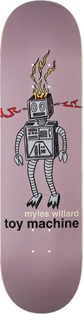 TOY MACHINE WILLARD ROBOT FIRE DECK-8.25