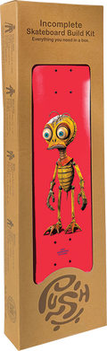 PUSH BEE ZOMBIE BUILD YOUR BOARD (IN-COMPLETE)-7.75 VIVID RED
