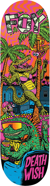 DEATHWISH FOY DYSFUNCTION DECK-8.25