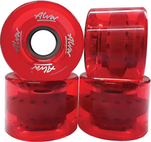 ALVA CRUISER 60MM 83A CLEAR RED
