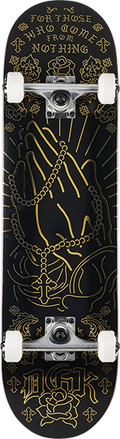 DGK CONFESSION COMPLETE-8.25 BLK/GOLD FOIL