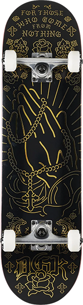 DGK CONFESSION COMPLETE-8.25 BLK/GOLD FOIL