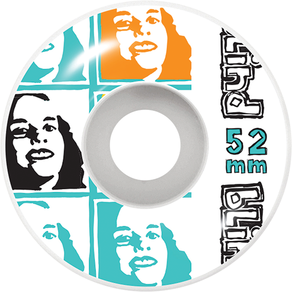 BLIND PSYCHEDELIC MULTI GIRL 52mm WHT ppp